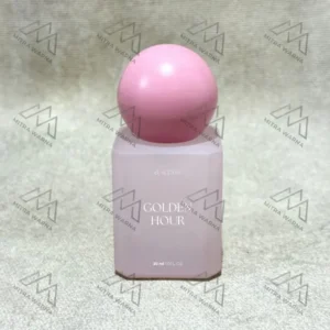 Desain finishing botol kosmetik dan parfum kuning Mitra Warna