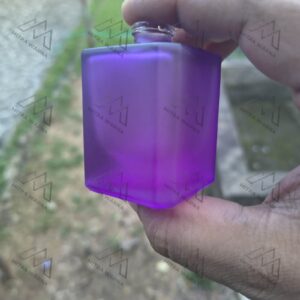 Finishing sablon botol parfum hitam matte minimalis Mitra Warna
